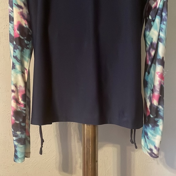 XXL Free Country blue dry fit sunblock long sleeve pullover shirt top - Picture 10 of 16